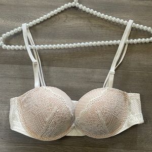 Euc! Victorias Secret multi-way strapless bra size 34B push up